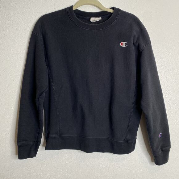 Women's CHAMPION Reverse Weave Athletic Sweatshirt Crew Neck Long Sleeve Medium - Picture 1 of 4